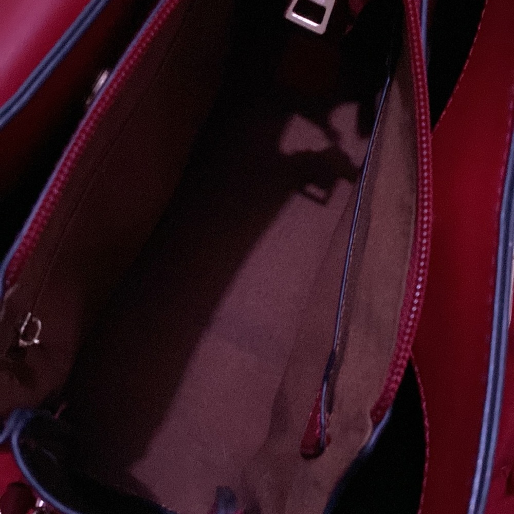 Prada red bag 3in long 3in deep - Picture 6 of 6